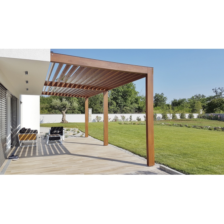 Corp de iluminat tip spot pentru exterior AQILO 1xGU10/7W/230V IP65 negru