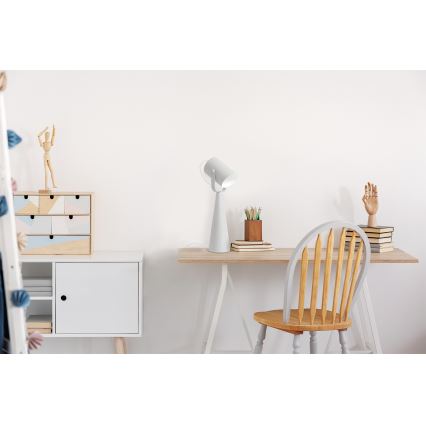 Lampă de masă LARATA 1xE27/5W/230V albă