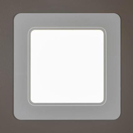 Corp de iluminat LED încastrat pentru baie TAVO LED/12W/230V 3000/4000/6000K 14,5x14,5 cm IP44 alb