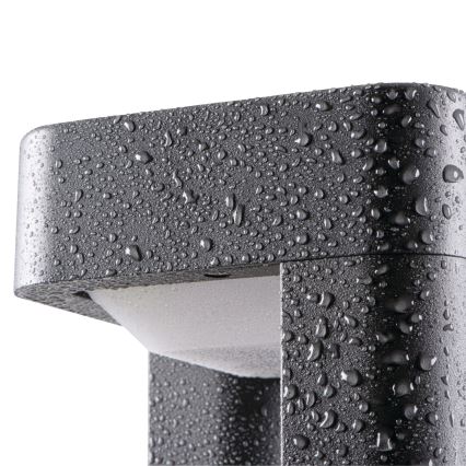 Aplica de perete pentru exterior PEVO, 1xGX53/11W/230V, IP44, antracit