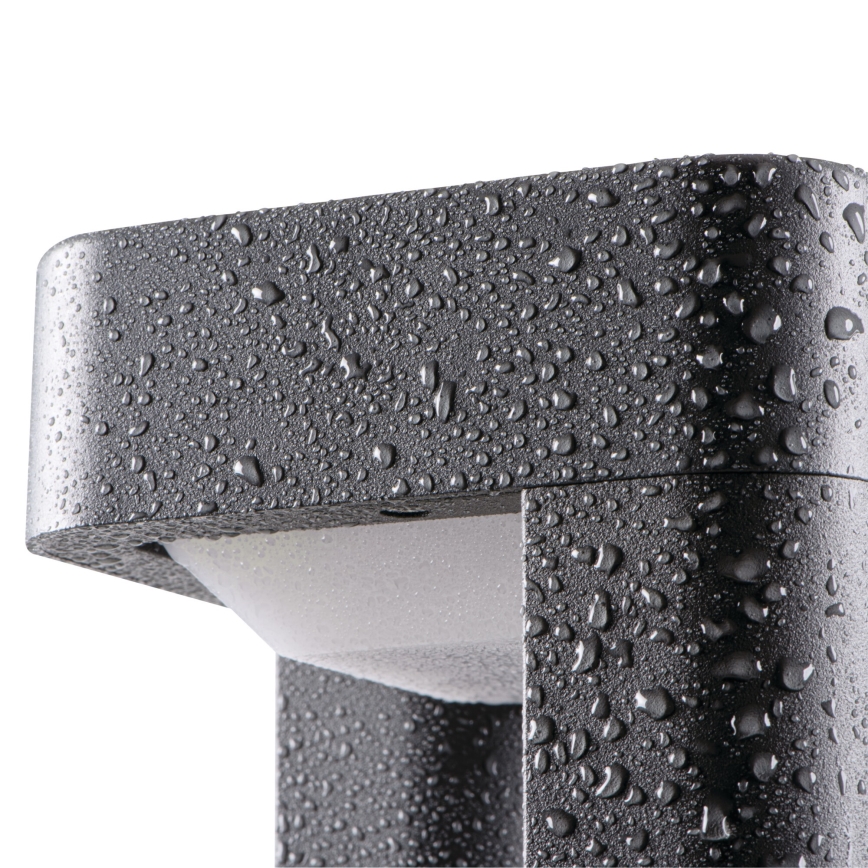 Aplica de perete pentru exterior PEVO, 1xGX53/11W/230V, IP44, antracit