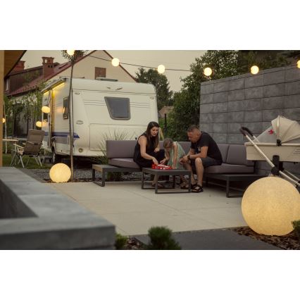 Lampă de exterior STONO, Ø 31,5 cm, 1 x E27/15W/230V, IP65