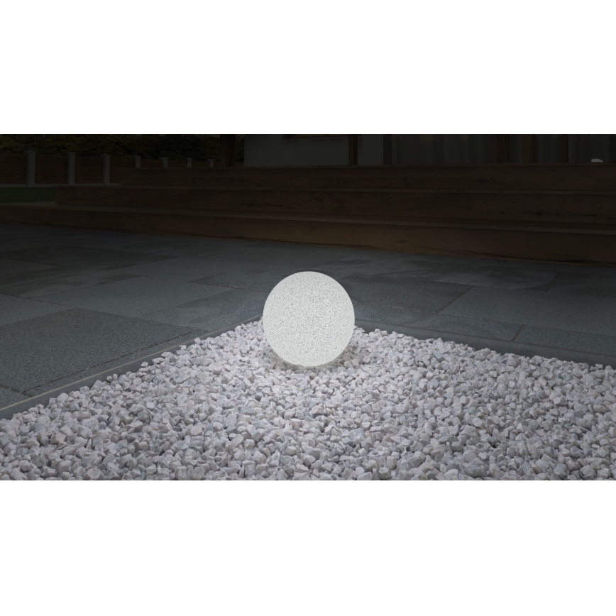 Lampă de exterior STONO, Ø 31,5 cm, 1 x E27/15W/230V, IP65