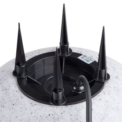 Lampă de exterior STONO, Ø 31,5 cm, 1 x E27/15W/230V, IP65