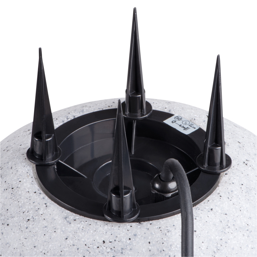 Lampă de exterior STONO 1xE27/15W/230V Ø 23 cm IP65