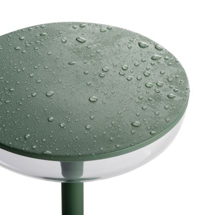 Lampă LED reîncărcabilă reglabilă FLUXY LED/1,7W/1800 mAh IP44 verde