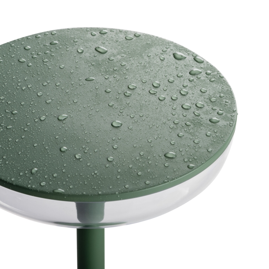 Lampă LED reîncărcabilă reglabilă FLUXY LED/1,7W/1800 mAh IP44 verde