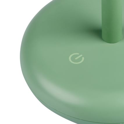 Lampă LED reîncărcabilă reglabilă FLUXY LED/1,7W/1800 mAh IP44 verde