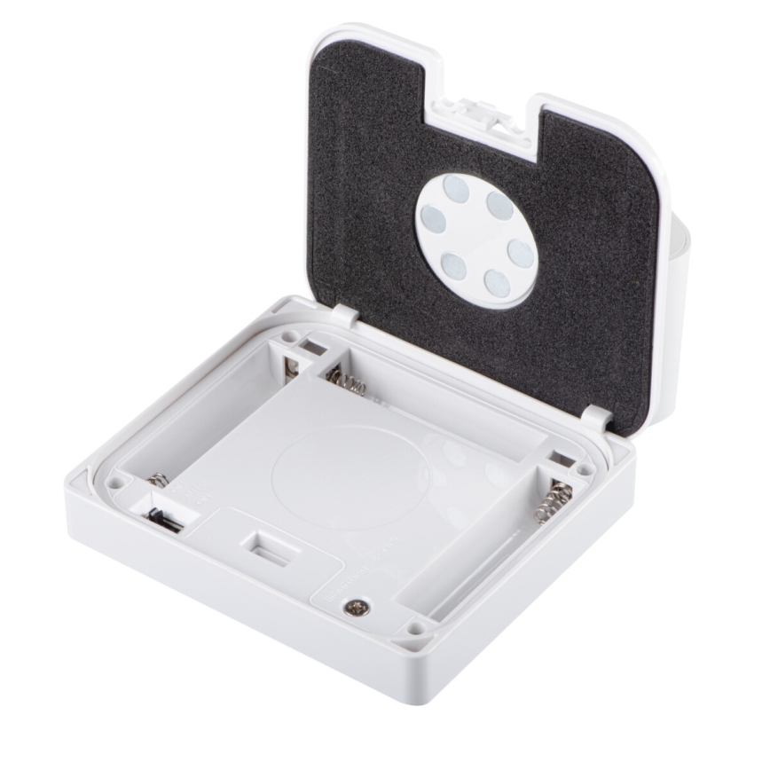 Corp de iluminat LED încastrat cu senzor de mișcare și senzor de crepuscul IRS LED/0,3W/3xAAA IP54 alb