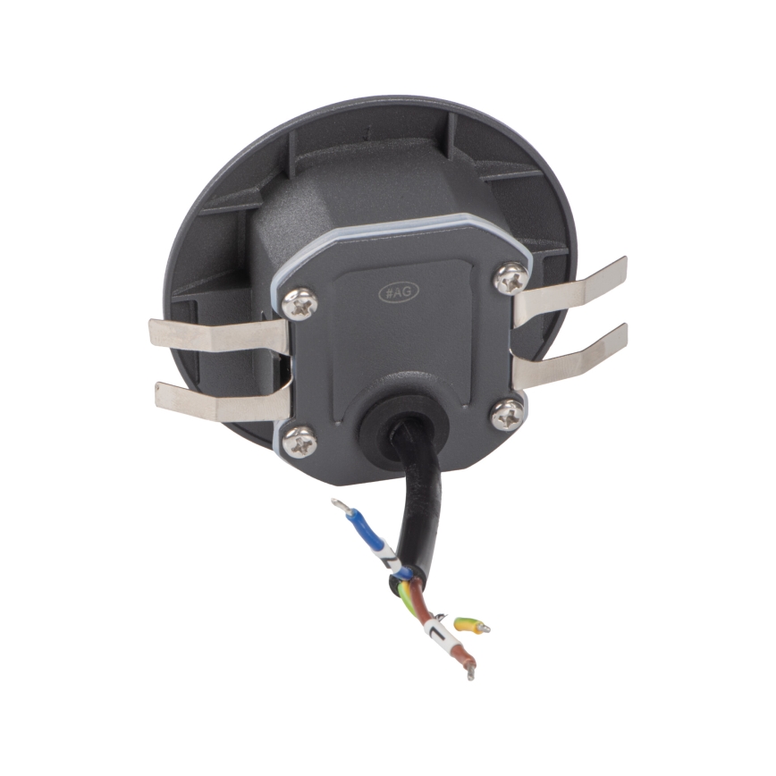 Corp de iluminat LED pentru scări cu senzor de mișcare și de amurg EXIN LED/2,5W/230V 4000K IP65 antracit rotund