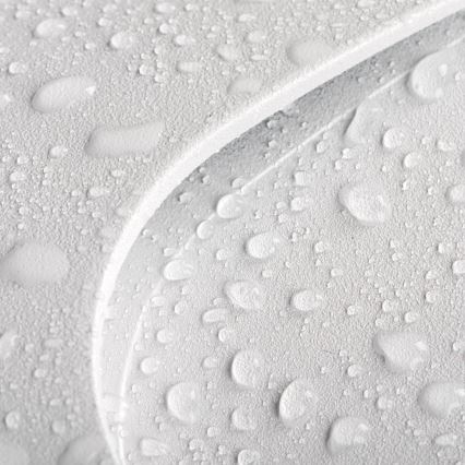 Aplica LED EXIN pentru scări, 2,5W/230V, 4000K, IP65, alb, pătrat, cu senzor de mișcare și senzor crepuscular