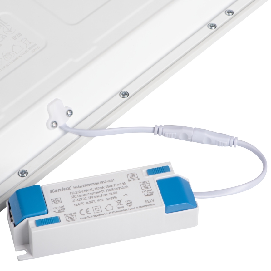 Panou LED încastrat BLINGO AIO LED/38W/230V 3000/4000/6500K 60x60 cm CRI 90