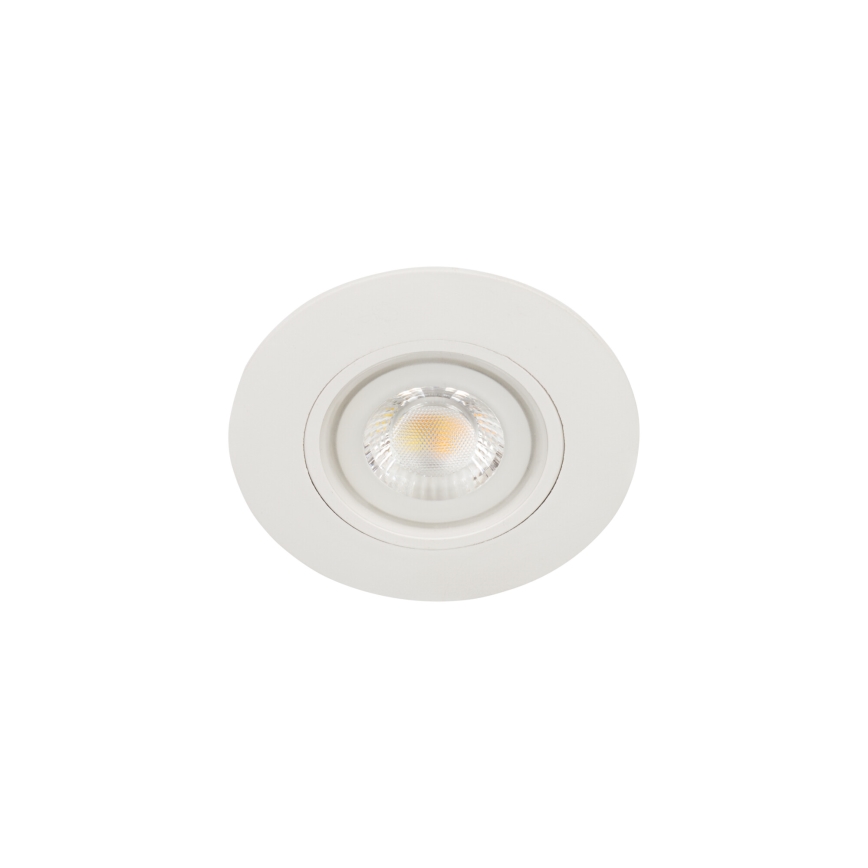 Plafonieră LED încastrată FIZU, 4W, 230V, 3000/4000/6500K, alb