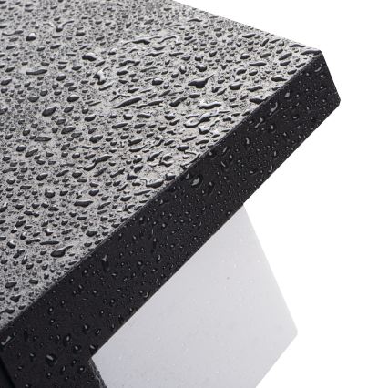 Aplica de perete pentru exterior LERTO, 1xE27/15W/230V, IP54, negru