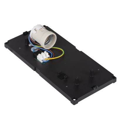 Aplica de perete pentru exterior LERTO, 1xE27/15W/230V, IP54, negru