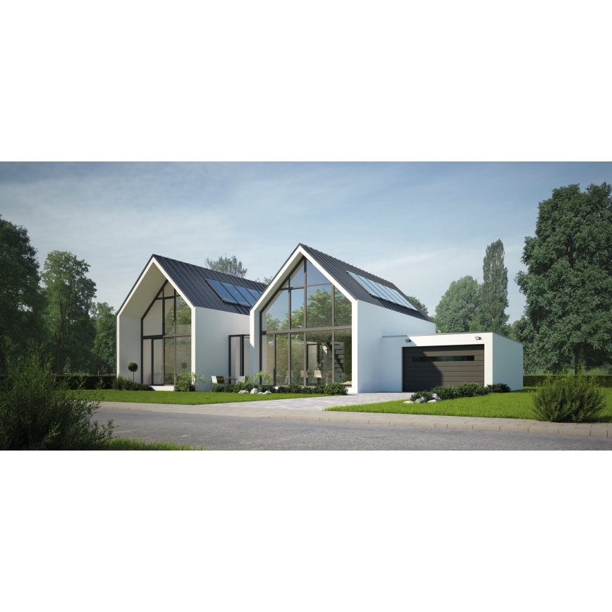 Aplică de perete pentru exterior XERTO LED/20W/230V 3000/4000/6500K IP65 neagră