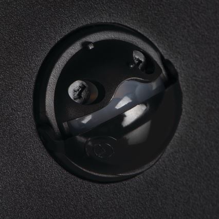 Aplică de perete LED XERTO pentru exterior, cu senzor de mișcare și senzor crepuscular, LED/20W/230V 3000/4000/6500K IP44, negru