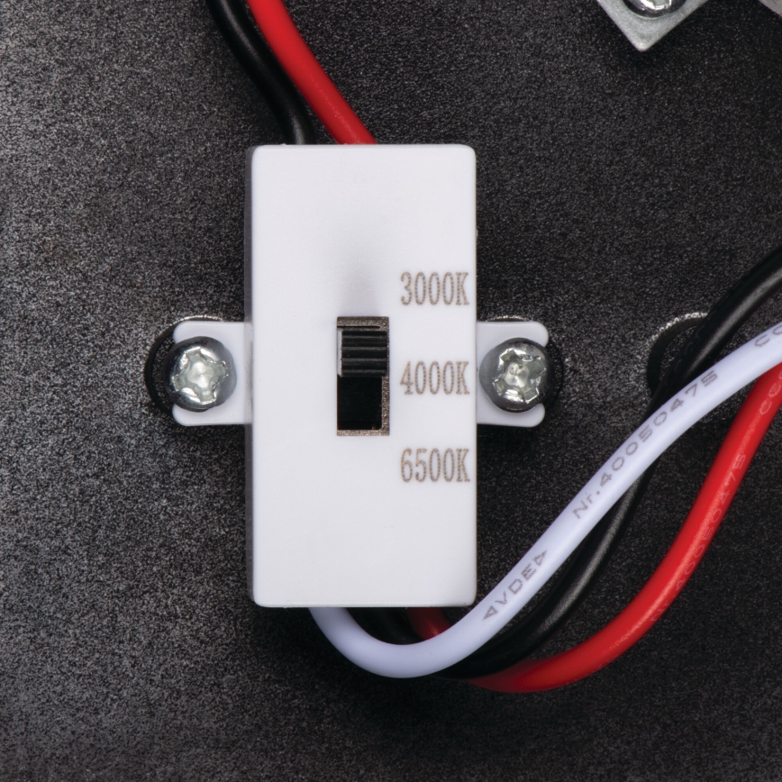 Aplică de perete LED XERTO pentru exterior, cu senzor de mișcare și senzor crepuscular, LED/20W/230V 3000/4000/6500K IP44, negru