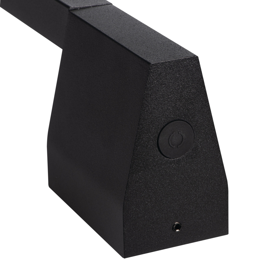 Aplica de exterior YALTE LED/11W/230V 3000/4000/6500K 81,5 cm IP54 neagră