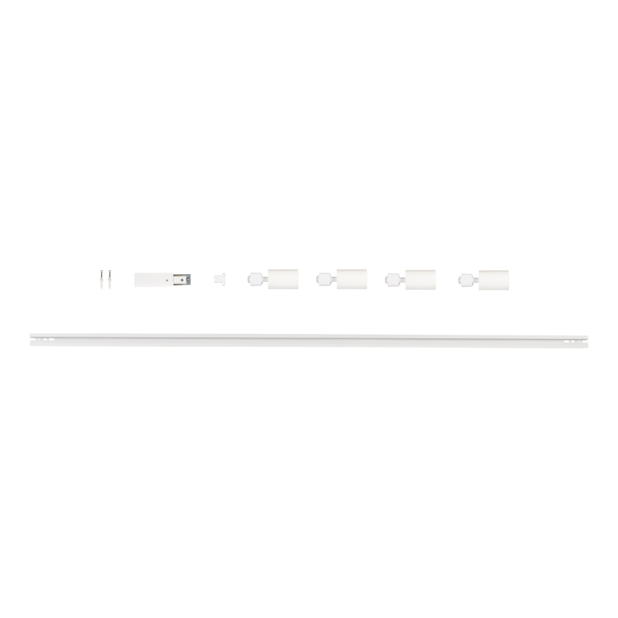 Spot pentru șină ALTEAR, 4x GU10/10W/230V, 1,5 m, alb
