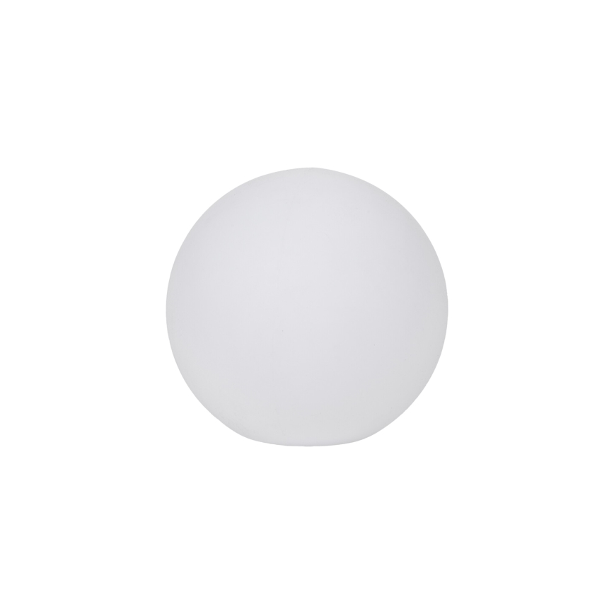 Lampă de exterior STONO, 1x E27, 15 W, 230 V, diametru 20 cm, IP65, albă