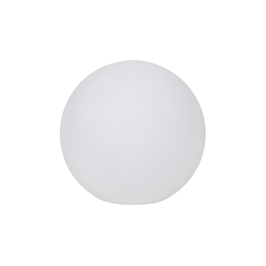 Lampă de exterior STONO, 1x E27, 20 W, 230 V, Ø 30 cm, IP65, albă