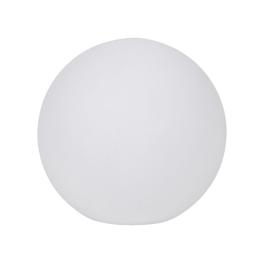 Lampă de exterior STONO, 1 x E27, 20W, 230V, Ø 50 cm, IP65, albă