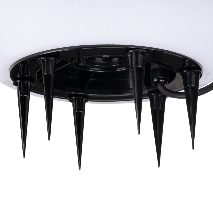 Lampă de exterior STONO, 1 x E27, 20W, 230V, Ø 50 cm, IP65, albă