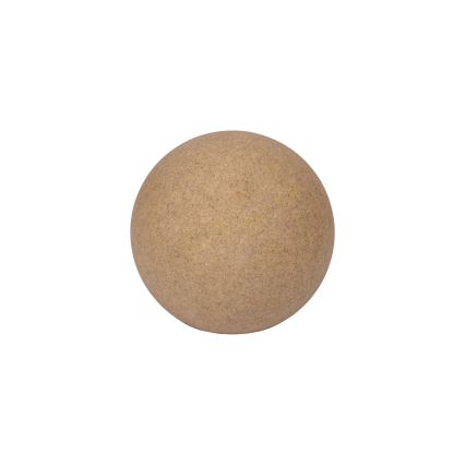 Lampă de exterior STONO 1x E27/15W/230V Ø 20 cm IP65 bej