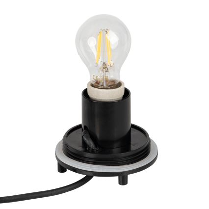 Lampă de exterior STONO 1xE27/20W/230V, diametru 30 cm, IP65, bej
