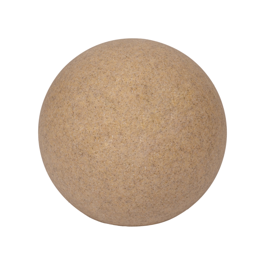 Lampă de exterior STONO, Ø 50 cm, 1x E27/20W/230V, IP65, bej