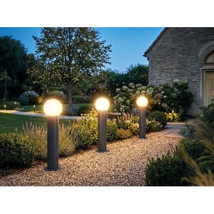 Lampă de exterior STONO 1xE27/15W/230V, 50 cm, IP65, antracit