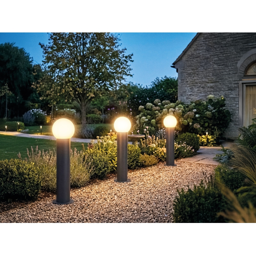 Lampă de exterior STONO 1xE27/15W/230V 80 cm IP65 antracit