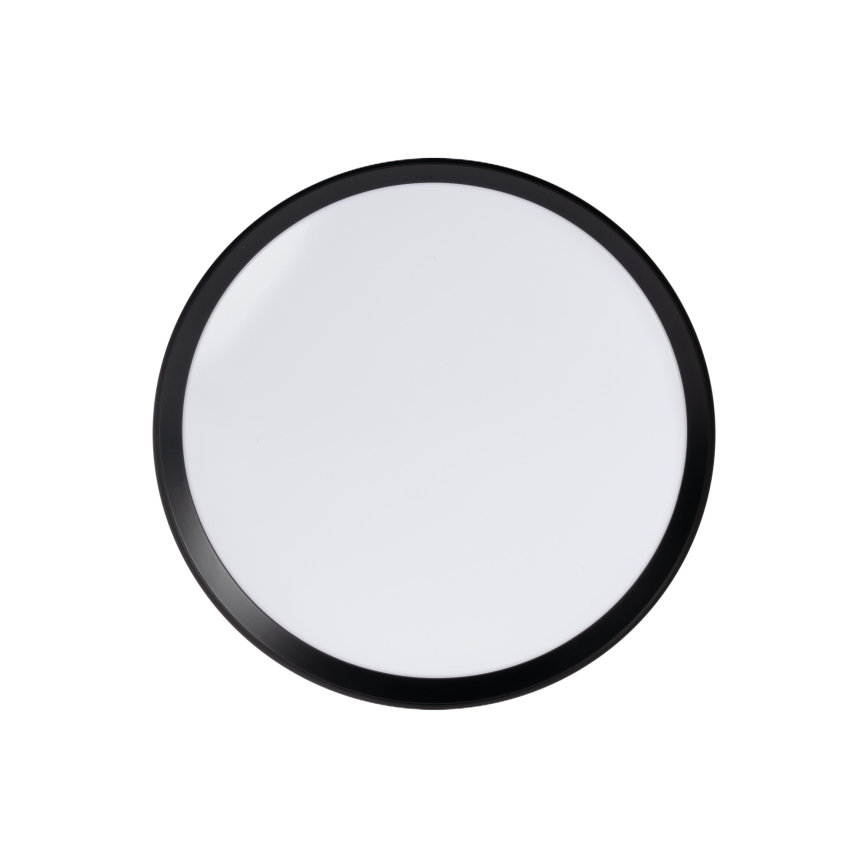 Plafonieră LED dimmabilă LIXAN LED/47W/230V 3000-6500K Ø 38,6 cm alb/negru + telecomandă