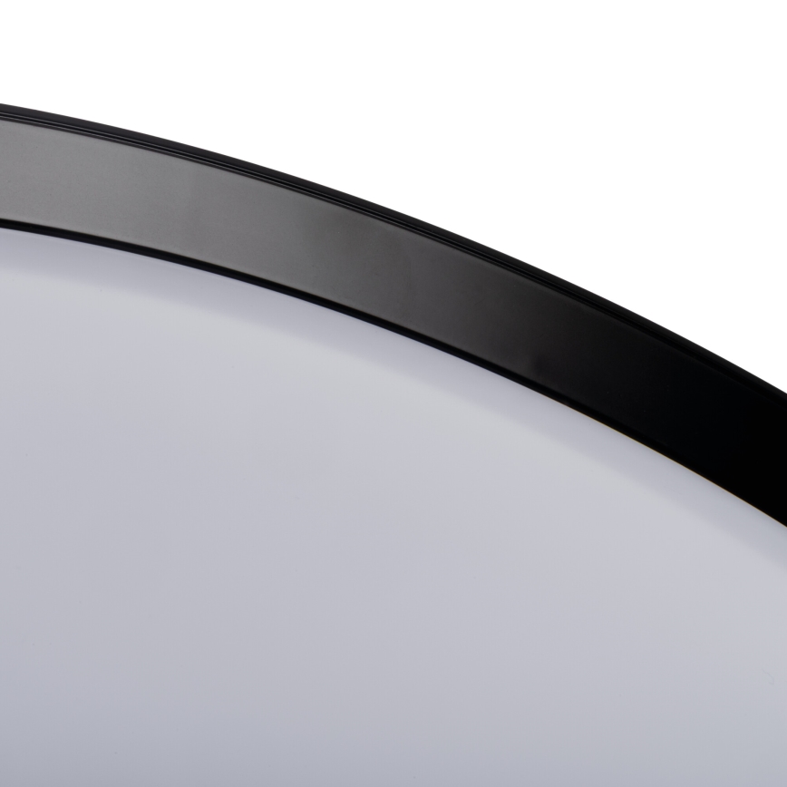 Plafonieră LED dimmabilă LIXAN LED/47W/230V 3000-6500K Ø 38,6 cm alb/negru + telecomandă