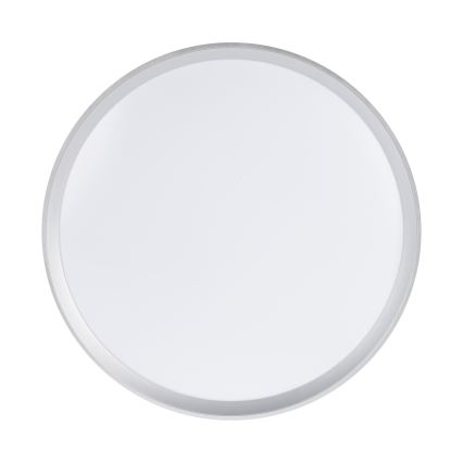 Plafonieră LED dimabilă LIXAN, 65 W, 230 V, 3000–6500 K, Ø 48,6 cm, alb/argintiu, cu telecomandă