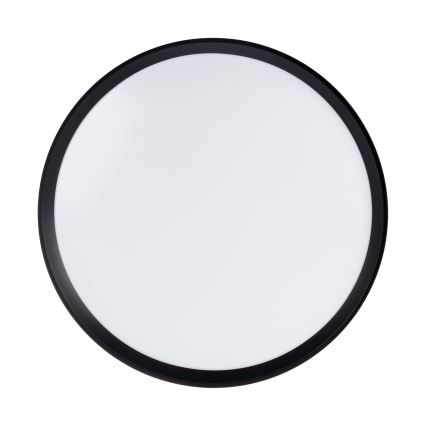 Plafonieră LED dimmabilă LIXAN LED/65W/230V 3000-6500K Ø 48,6 cm alb/negru + telecomandă
