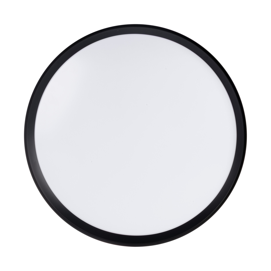 Plafonieră LED dimmabilă LIXAN LED/65W/230V 3000-6500K Ø 48,6 cm alb/negru + telecomandă