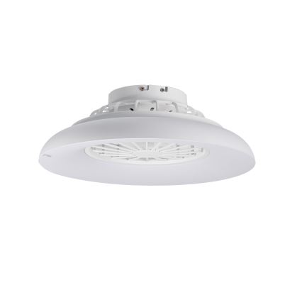 Plafonieră LED RGBW reglabilă cu ventilator PLAVE PAN LED/24W/230V 3000–6500K Ø 48,5 cm albă + telecomandă
