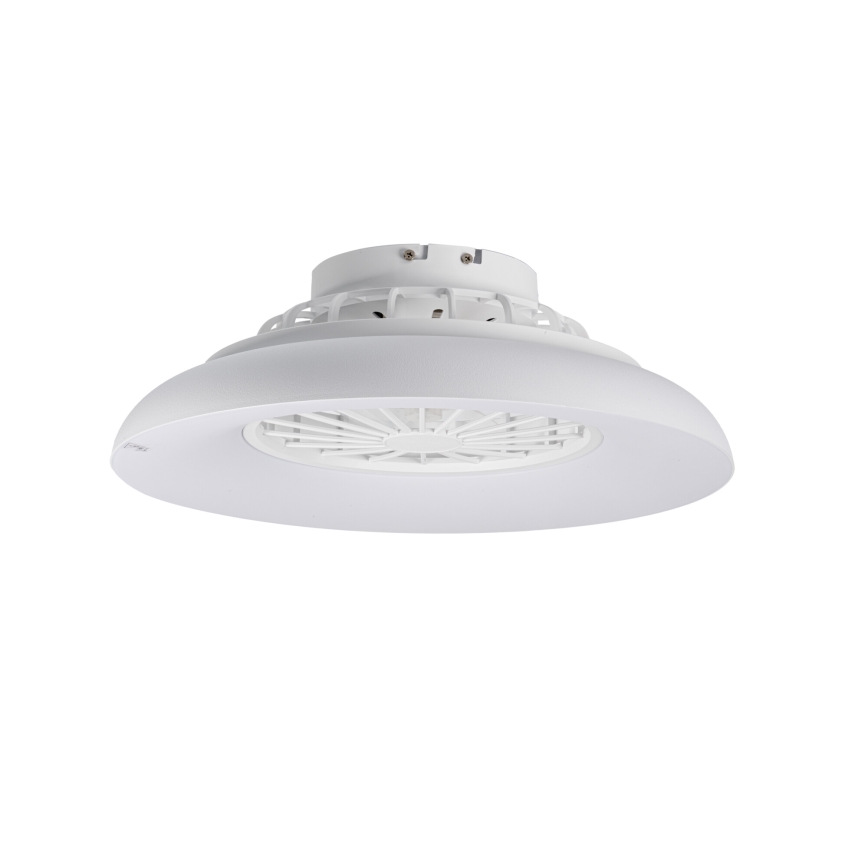 Plafonieră LED RGBW reglabilă cu ventilator PLAVE PAN LED/24W/230V 3000–6500K Ø 48,5 cm albă + telecomandă