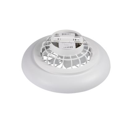 Plafonieră LED RGBW reglabilă cu ventilator PLAVE PAN LED/24W/230V 3000–6500K Ø 48,5 cm albă + telecomandă