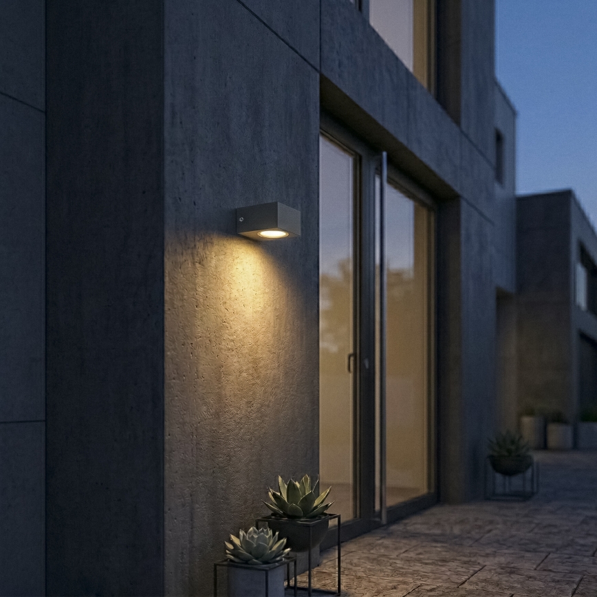 Aplica de perete pentru exterior LEGINO, 1xGX53/11W/230V, 80 cm, IP65, antracit
