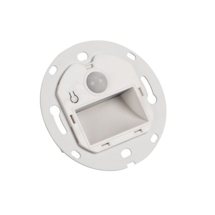 Corp de iluminat LED pentru scări cu senzor de mișcare și de amurg MAGNIK LED/1,7W/230V 2700/3300/3900/4600/5700K negru pătrat