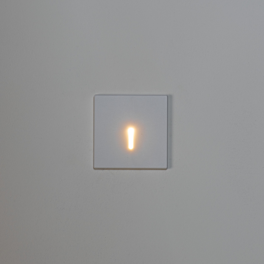 Aplică LED pentru scări MAGNIK LED/1,7W/230V 2700/3300/3900/4600/5700K albă, pătrată