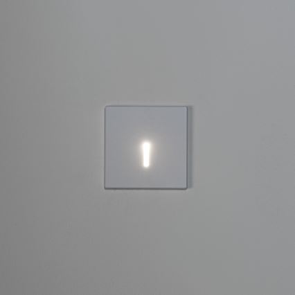 Aplică LED pentru scări MAGNIK LED/1,7W/230V 2700/3300/3900/4600/5700K albă, pătrată