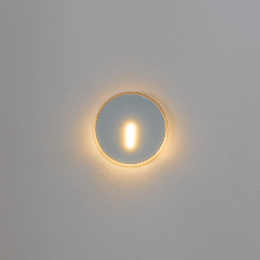 Lampă LED pentru scări MAGNIK LED/1,7W/230V 2700/3300/3900/4600/5700K albă rotundă