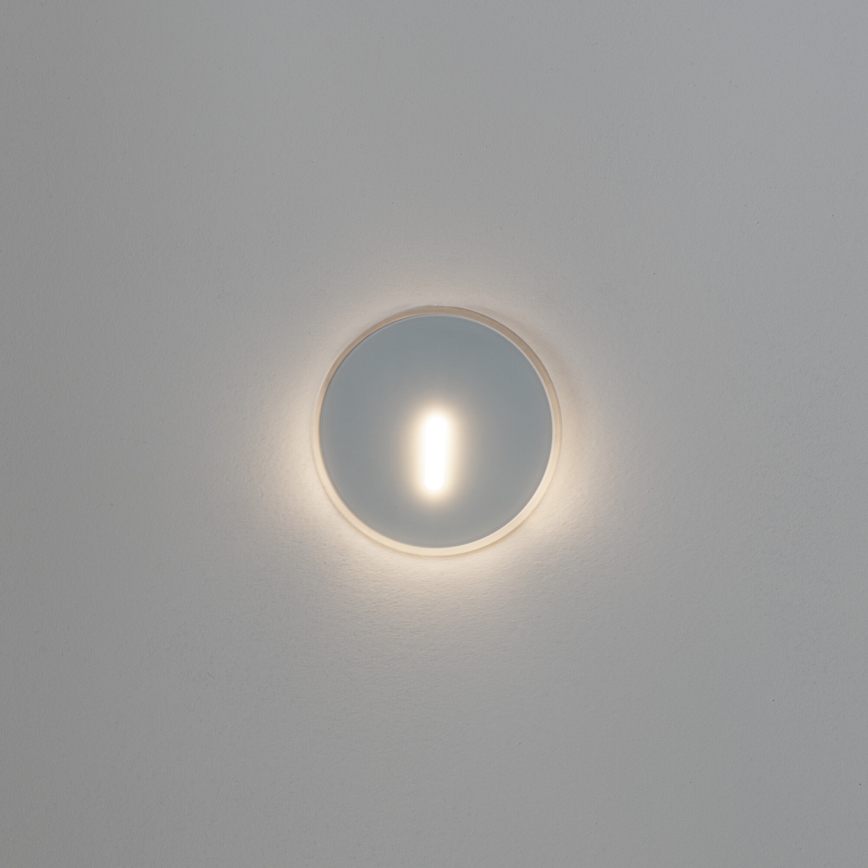 Lampă LED pentru scări MAGNIK LED/1,7W/230V 2700/3300/3900/4600/5700K albă rotundă