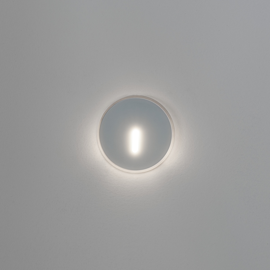 Lampă LED pentru scări MAGNIK LED/1,7W/230V 2700/3300/3900/4600/5700K albă rotundă