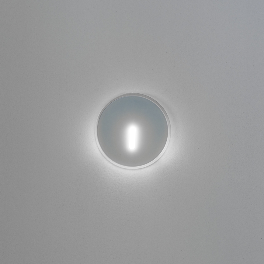 Lampă LED pentru scări MAGNIK LED/1,7W/230V 2700/3300/3900/4600/5700K albă rotundă