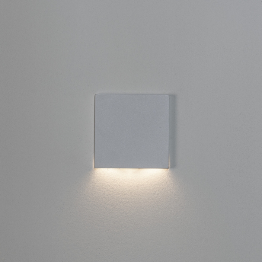 Corp de iluminat LED pentru scări MAGNIK LED/1,7W/230V 2700/3300/3900/4600/5700K alb pătrat